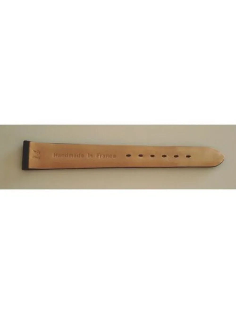 BNWOT - Black Satin and Leather Watch Strap Handmade in France